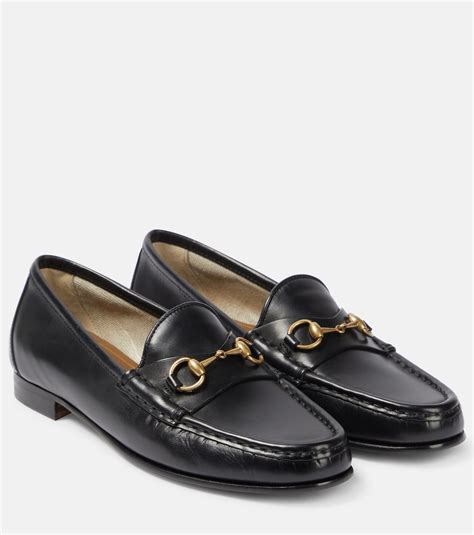 mocassino gucci uomo 1953|Gucci Horsebit 1953 Leather Loafers .